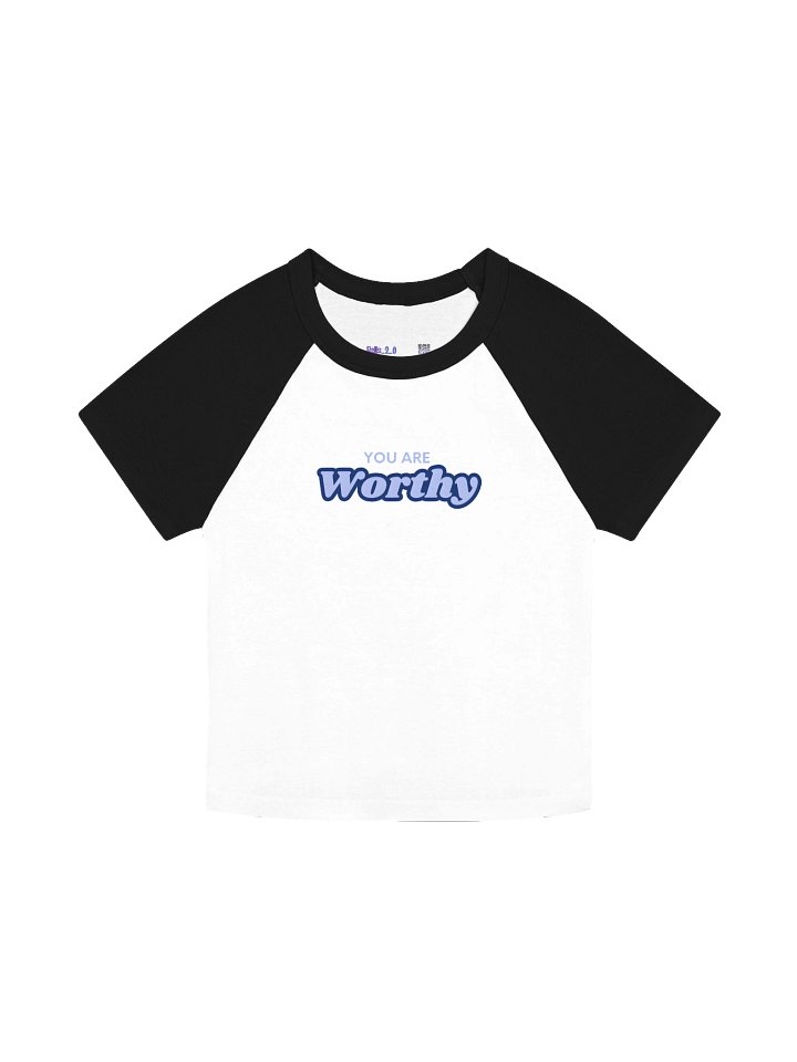 You Are Worthy Crop Top product image (2)