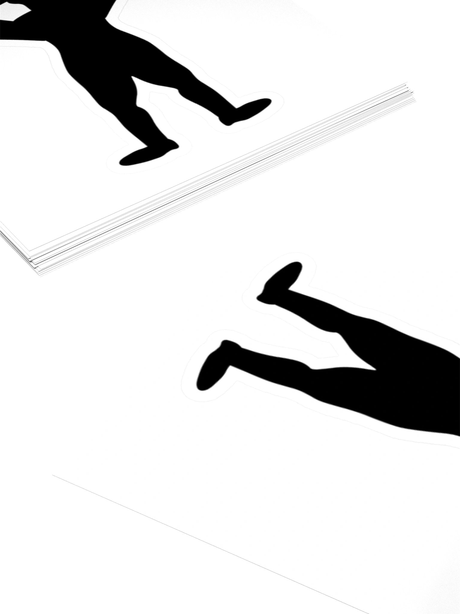 Headstand — Transfer Sticker product image (4)