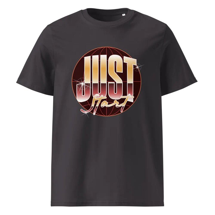 JUST START ORGANIC T-SHIRT product image (1)