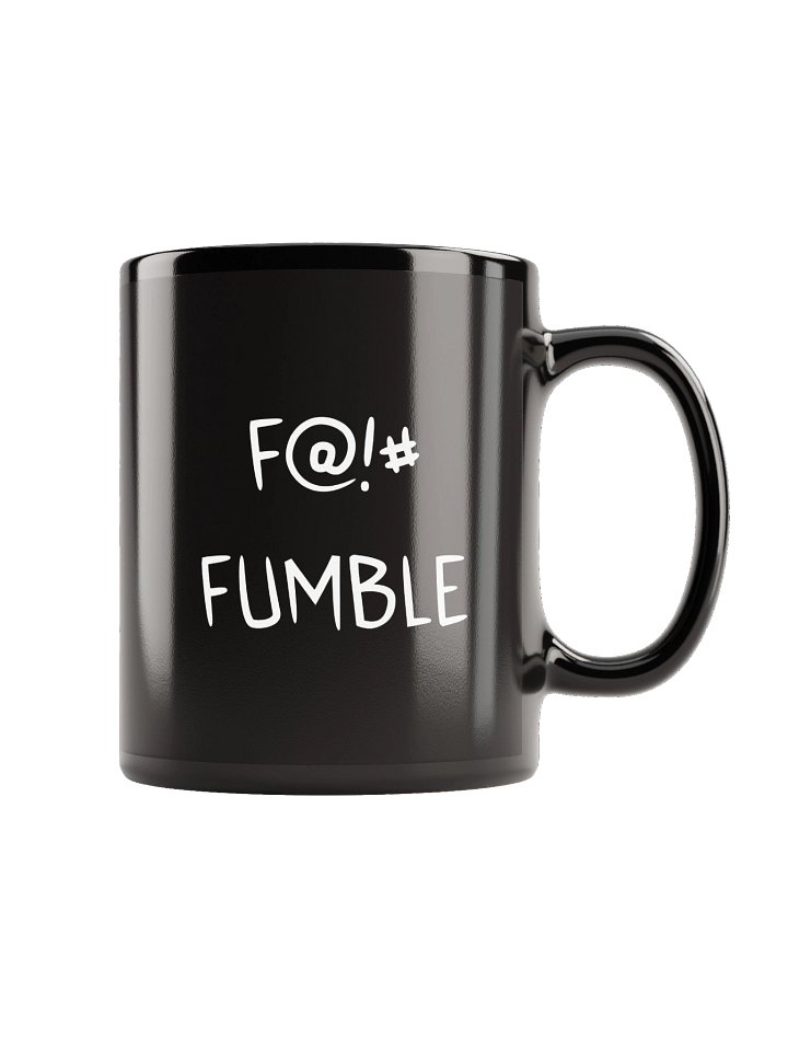 F@!# Fumble Mug (Black) product image (1)