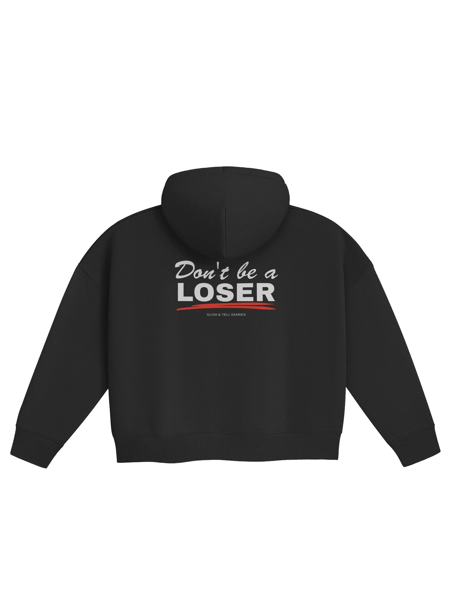 Don't be a LOSER womens hoodie product image (2)