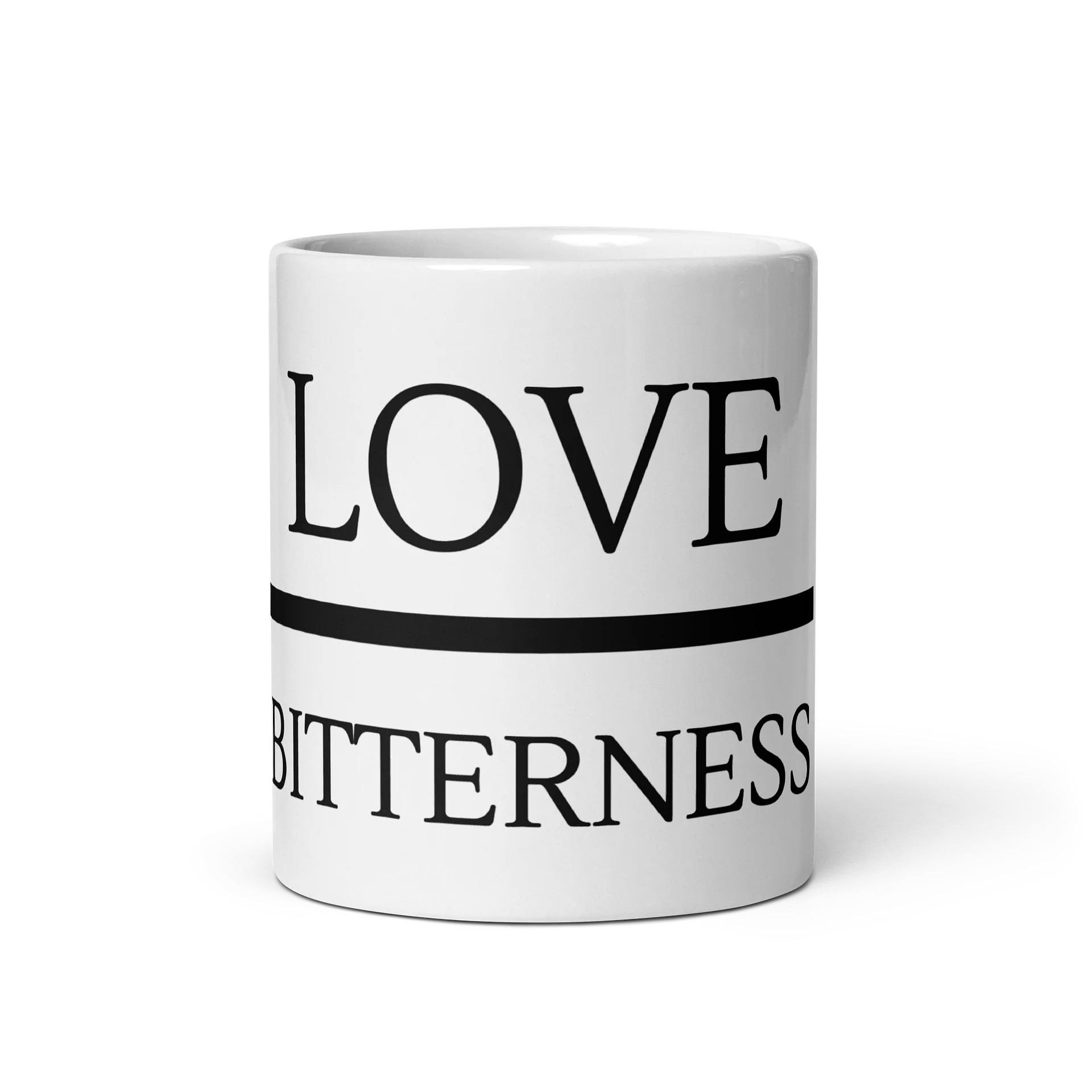 Love Over Bitterness – I CHOOSE Collection Mug product image (1)