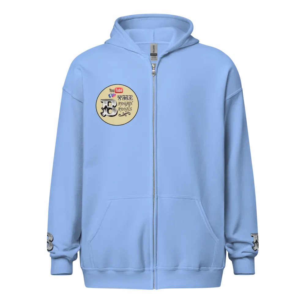 THRIFT HAPPENS (Zipper Hoodie - Light) product image (1)