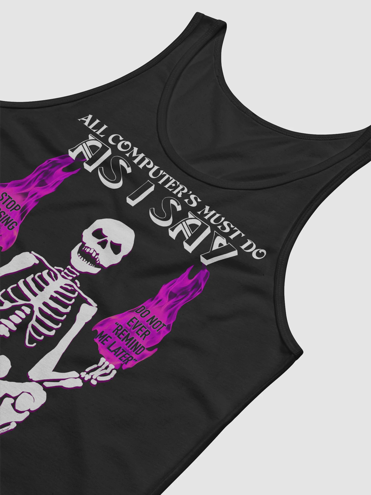 ALL COMPUTERS MUST DO AS I SAY "DA TANK TOP" product image (12)
