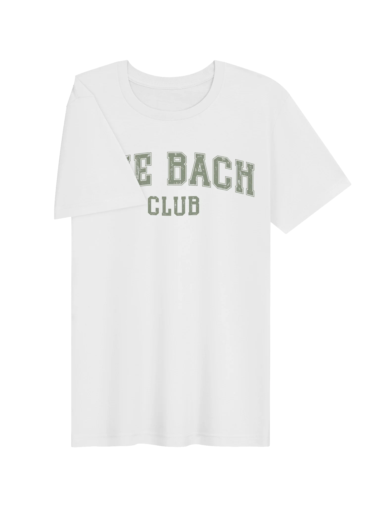The Batch Crew T-Shirt | Minimalist Bridal Tee Sage product image (3)