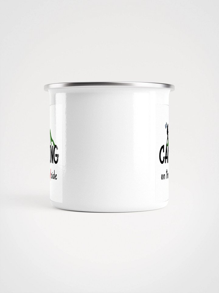 Camping Enamel Mug in White product image (2)
