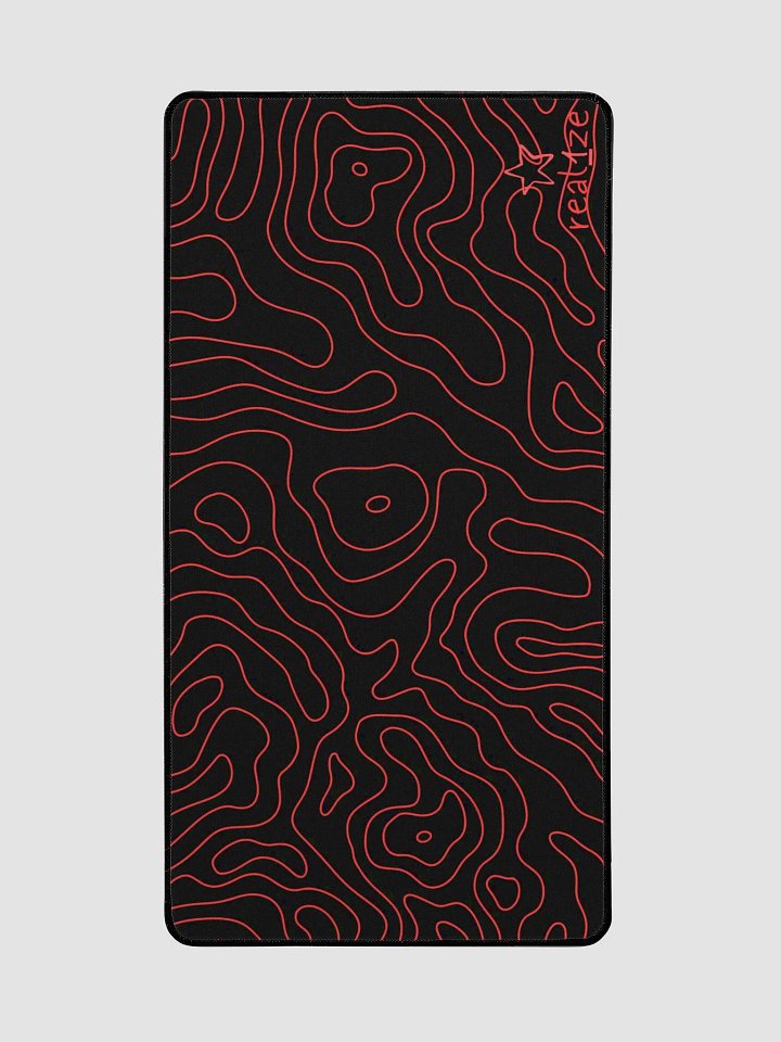 red wolf real1ze topo mousepad product image (2)