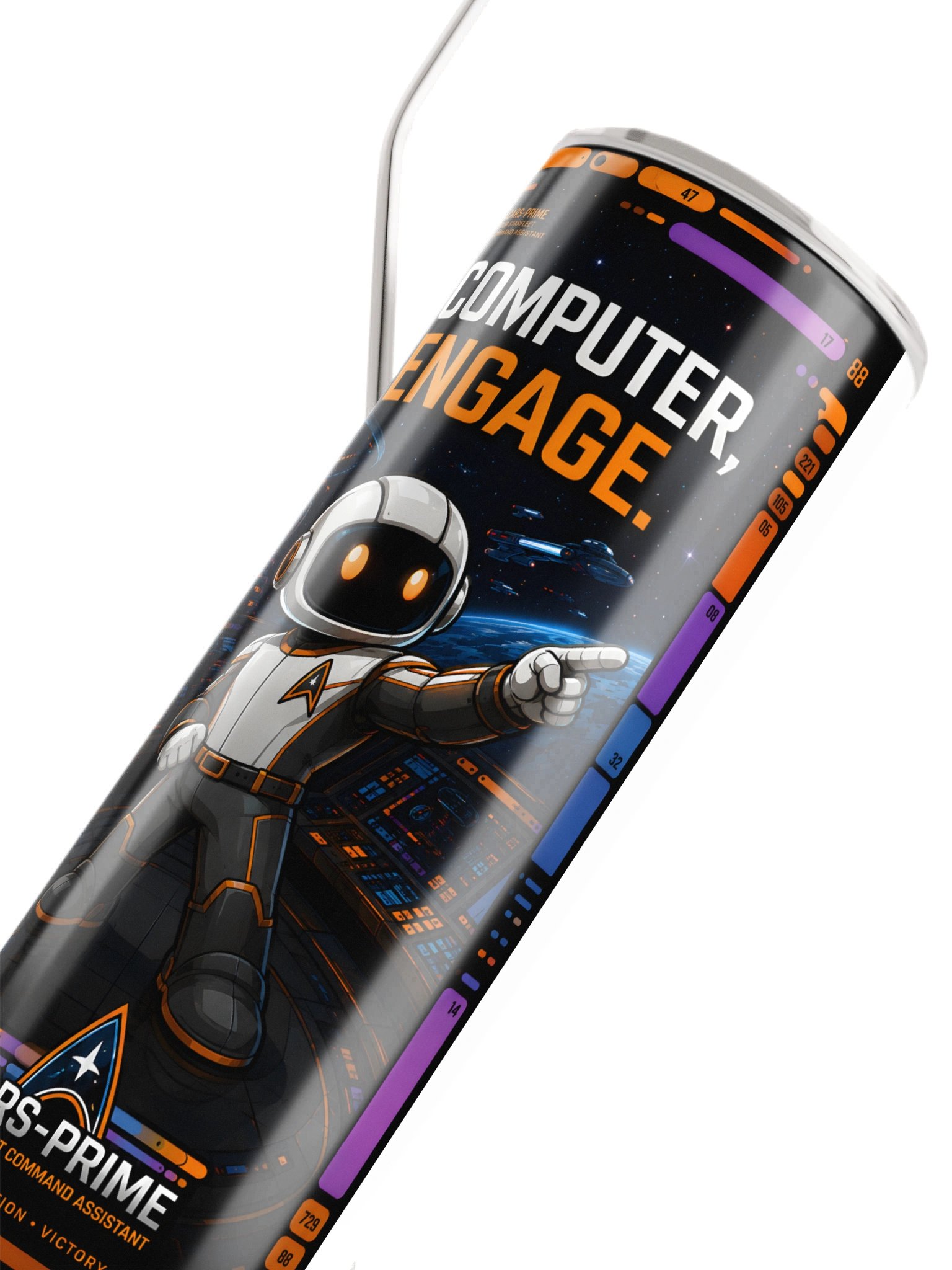 LCARS Prime Stainless Steel Tumbler product image (4)