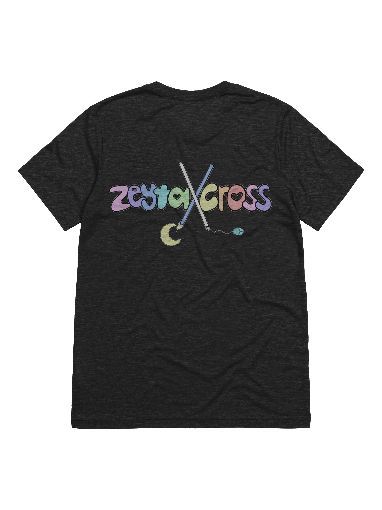 Triblend T-shirt - Queenguin Rep. with Zeyta Cross Logo product image (2)
