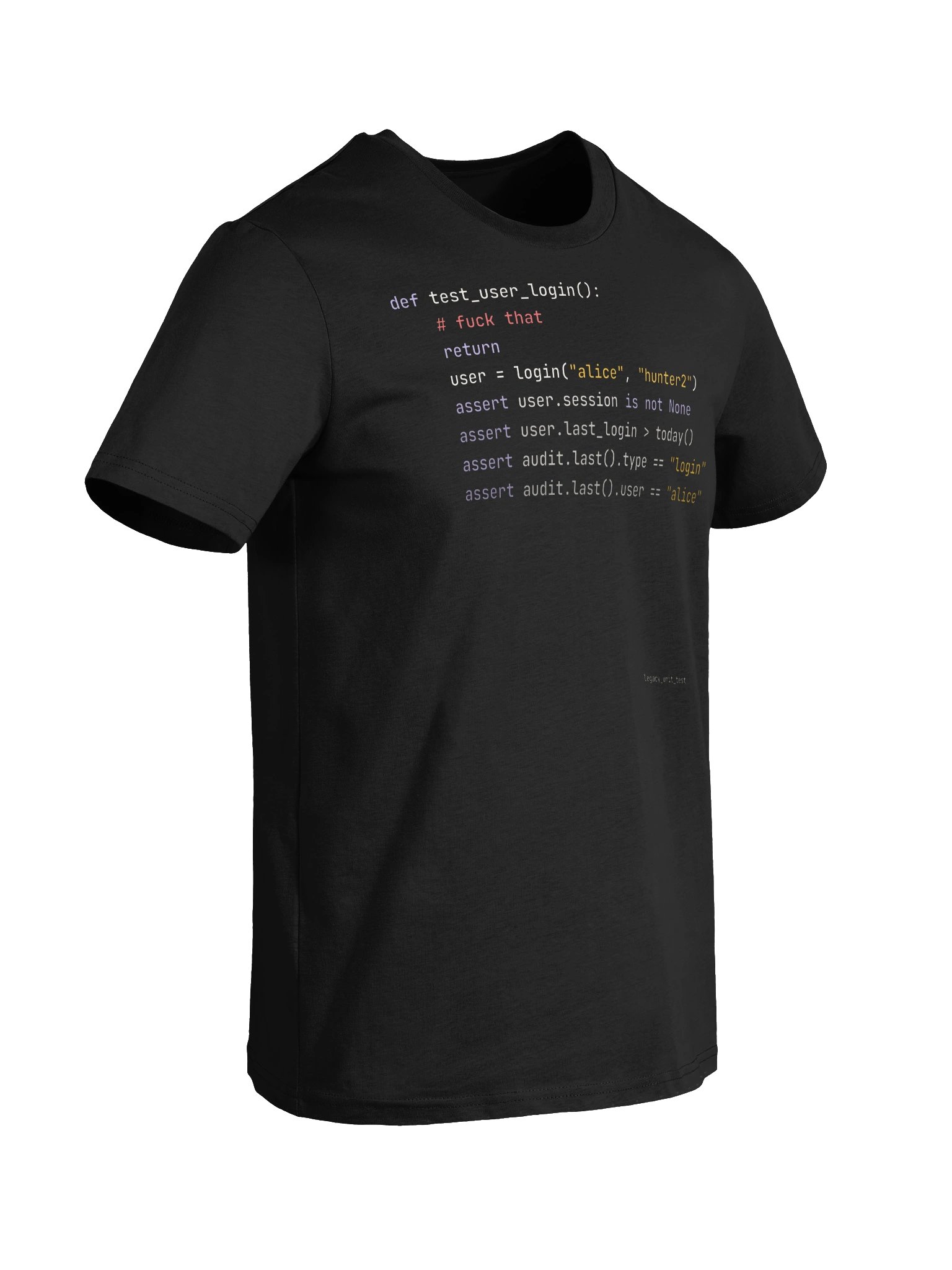 Skipped Test · Python tee product image (18)