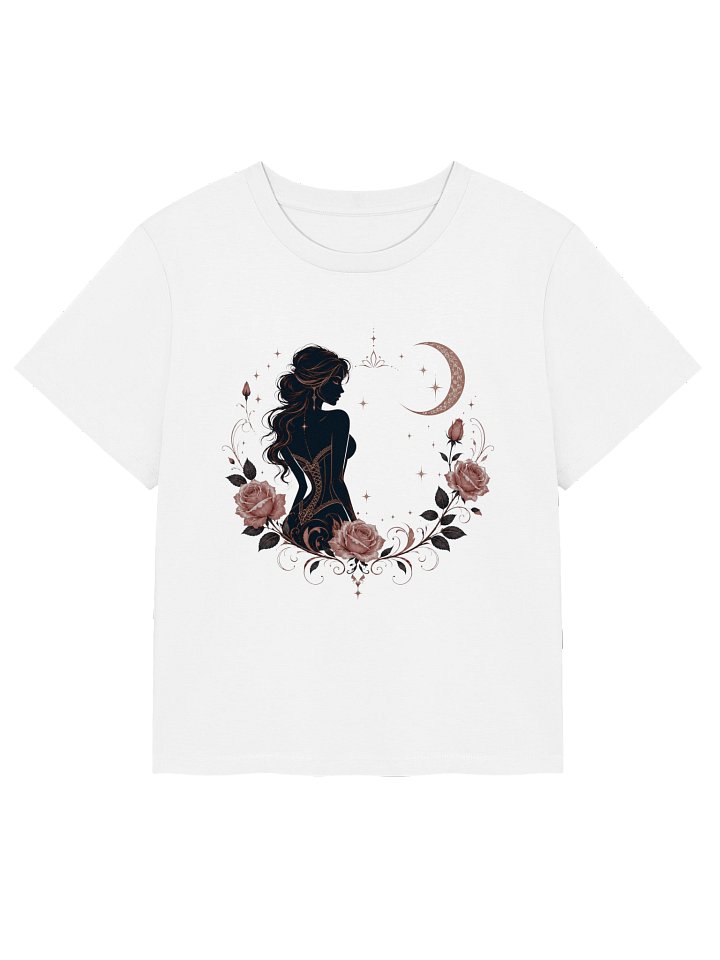 Celestial Gothic Rose T-Shirt product image (1)