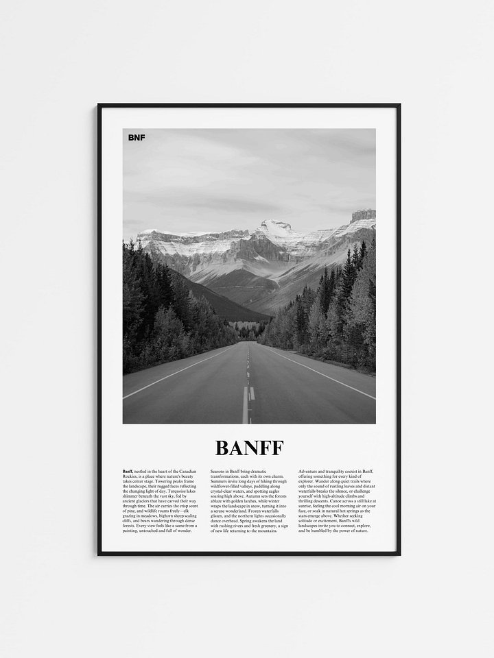 Banff 03 Newspaper Poster product image (1)