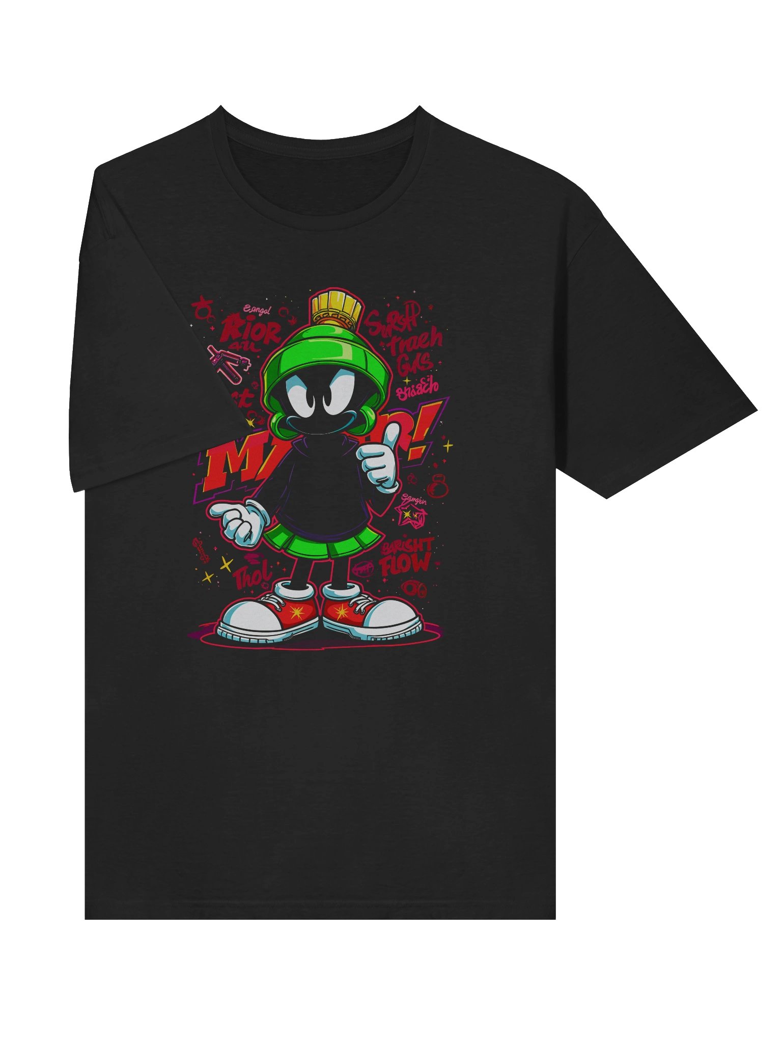 Urban Thumbs-Up Graffiti T-Shirt - Unisex T-Shirt – Premium Printed T-Shirt for Everyday Casual & Streetwear product image (5)
