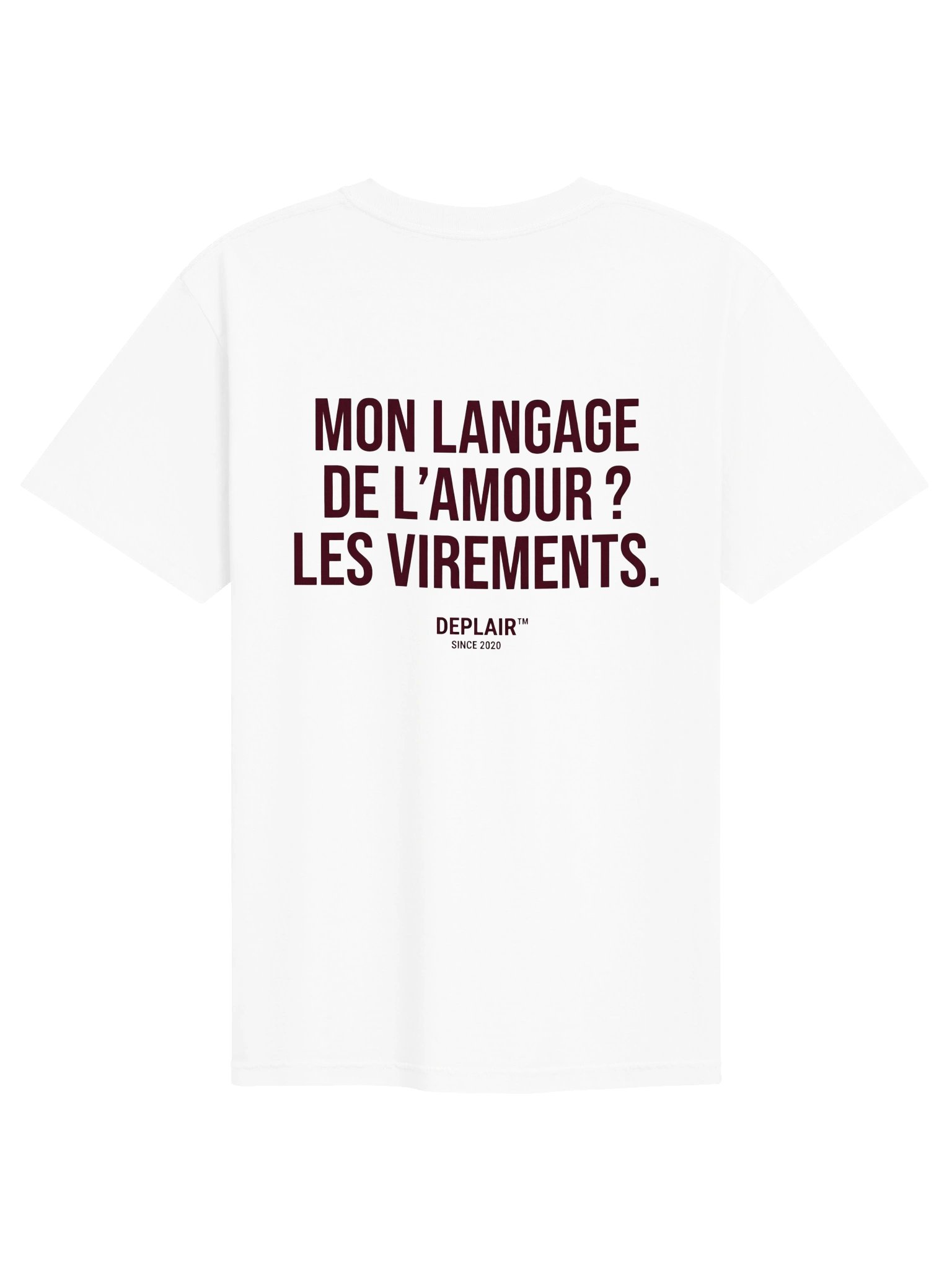 Mon langage de l’amour ? Les virements — T-shirt unisexe product image (1)