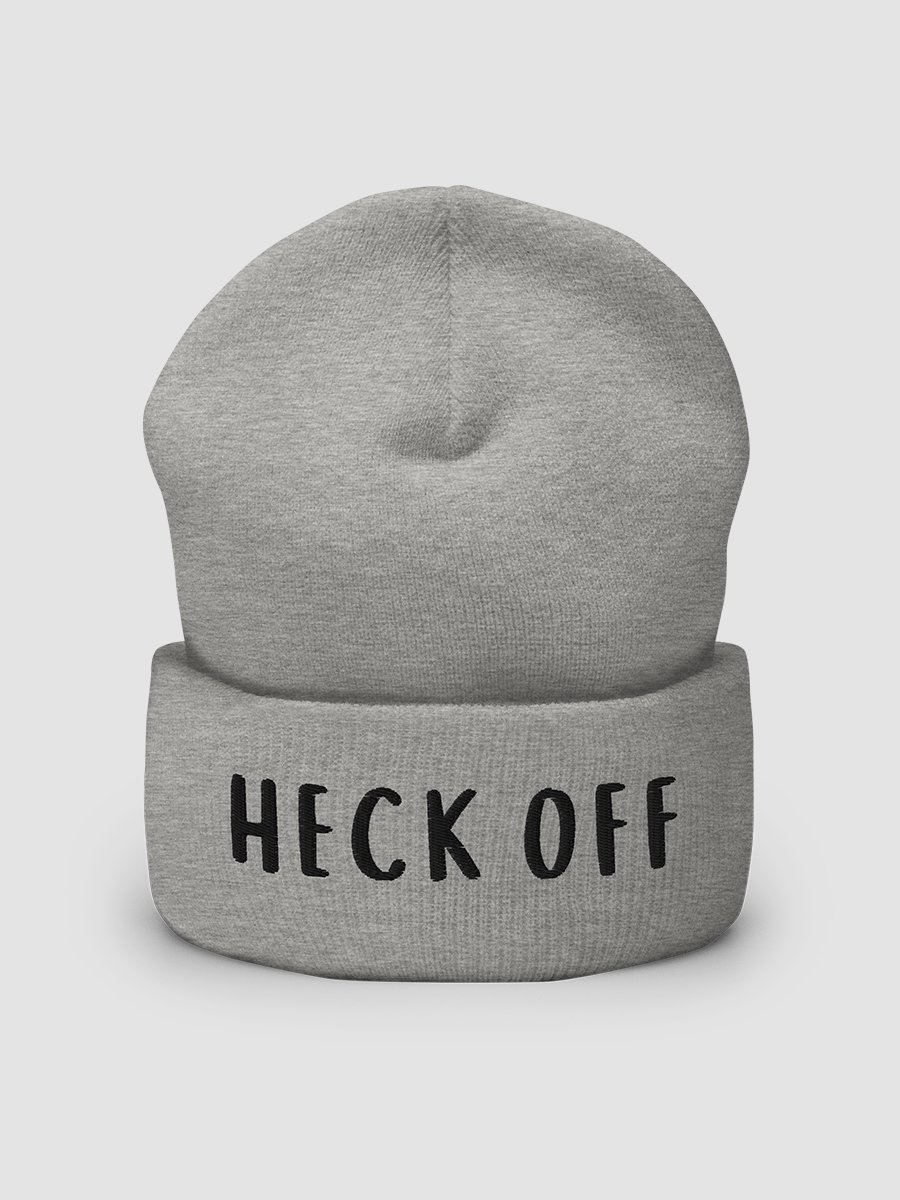 heck off beanie - dark product image (2)