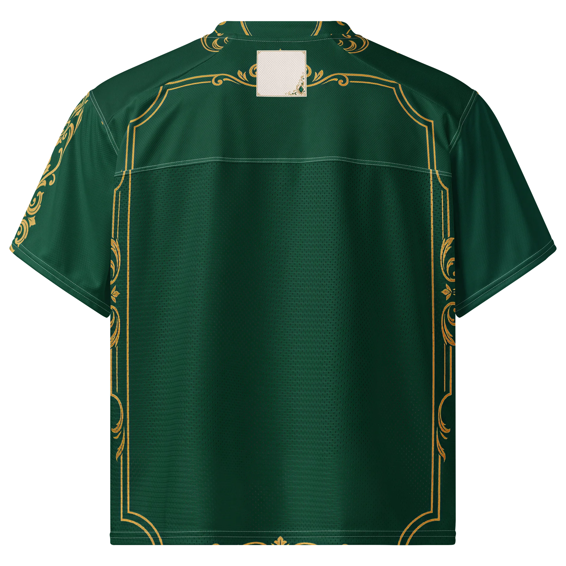 Emerald Green & Gold Soccer Jersey | Royal Heritage Football Shirt | Premium World Cup 2026 Jersey product image (2)
