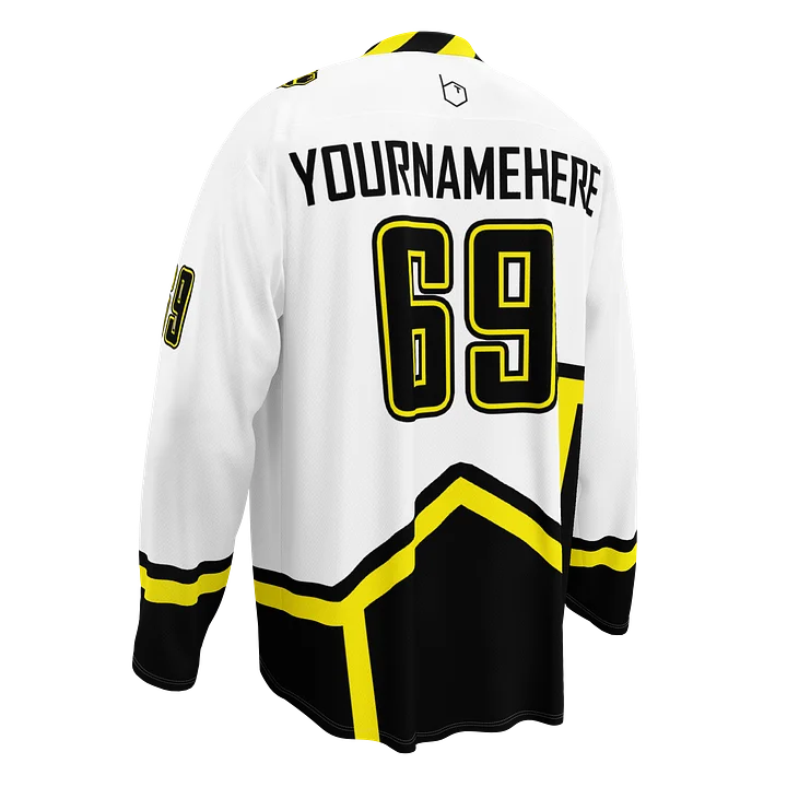 B-Team Sting Jersey - White And Black - YourNameHere product image (2)