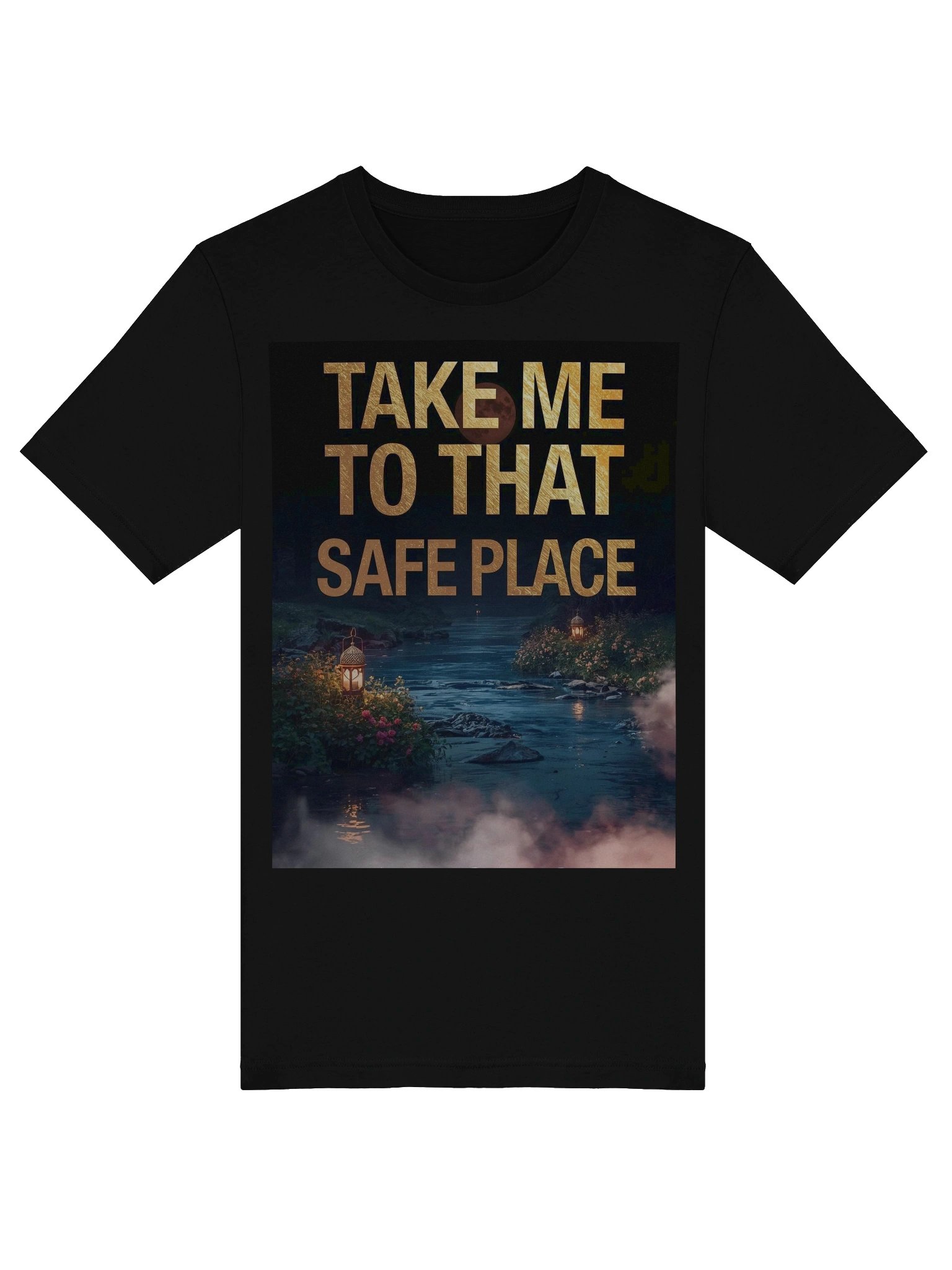 Safe Haven Night Scene T-Shirt product image (5)