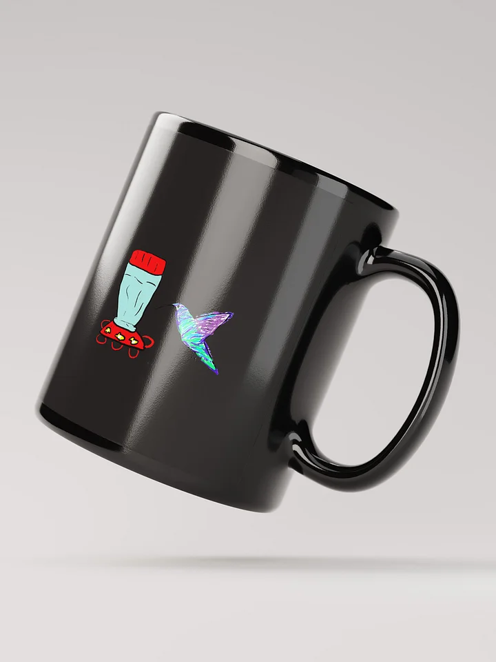 Hummingbird mug - Black product image (4)