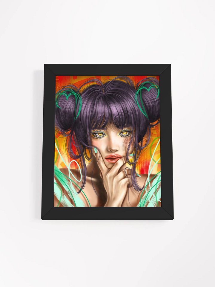 graphic girl framed product image (1)