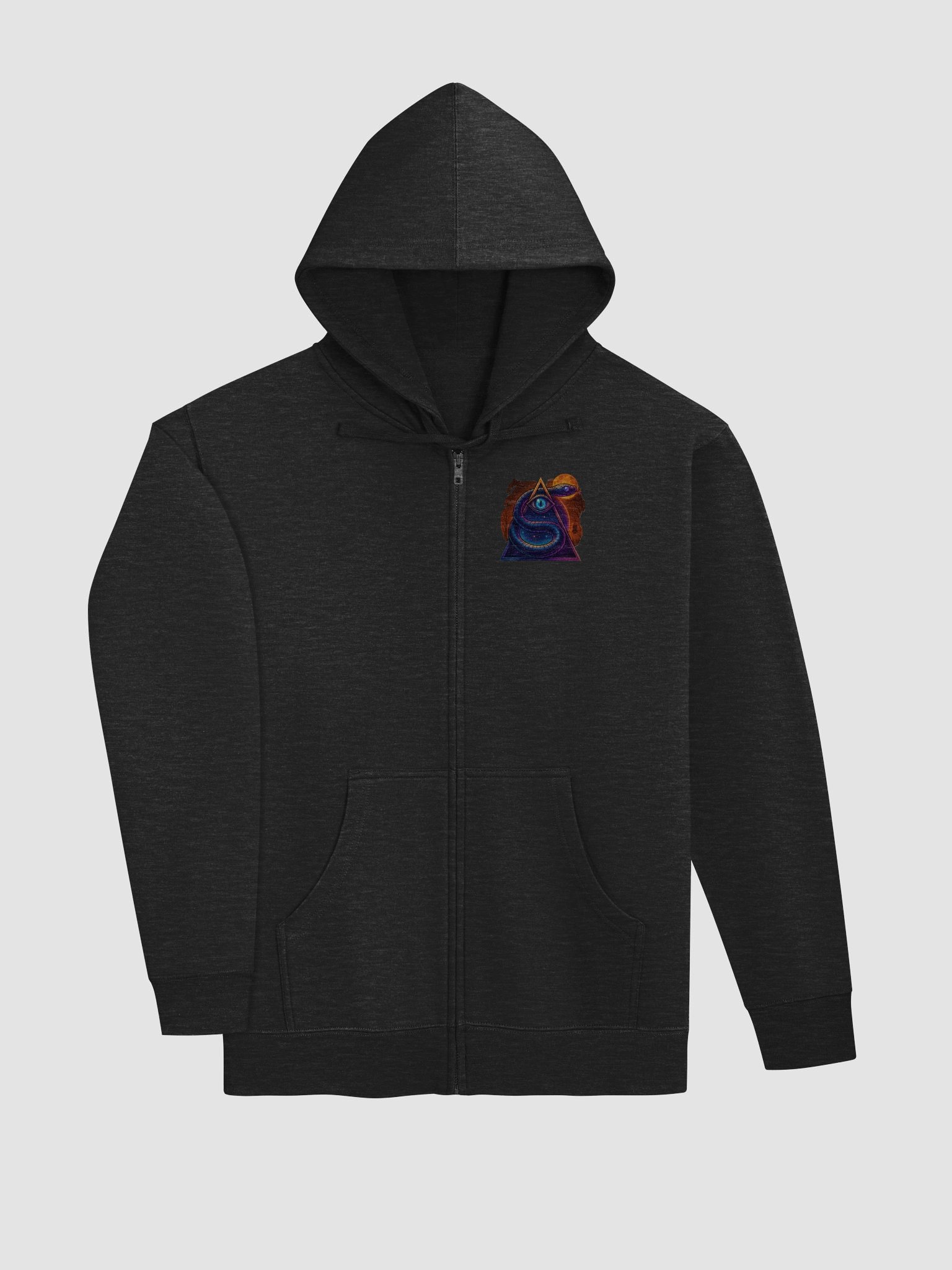 ALT_I_STICK MIDNIGHT GROVE - FLEECE ZIP UP HOODIE product image (3)