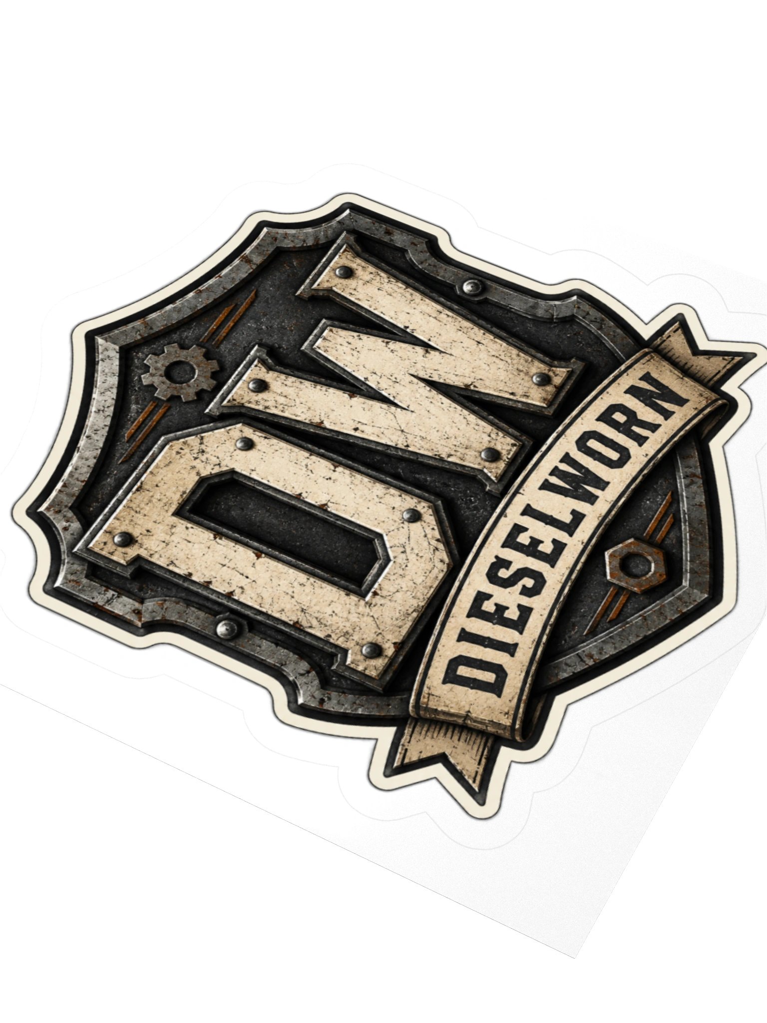 DieselWorn DW Shield Sticker product image (6)