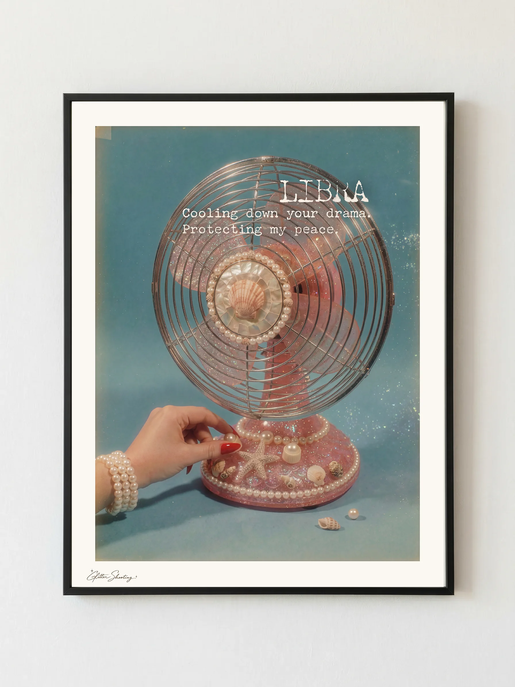 Libra Mermaid Zodiac Art Print product image (2)