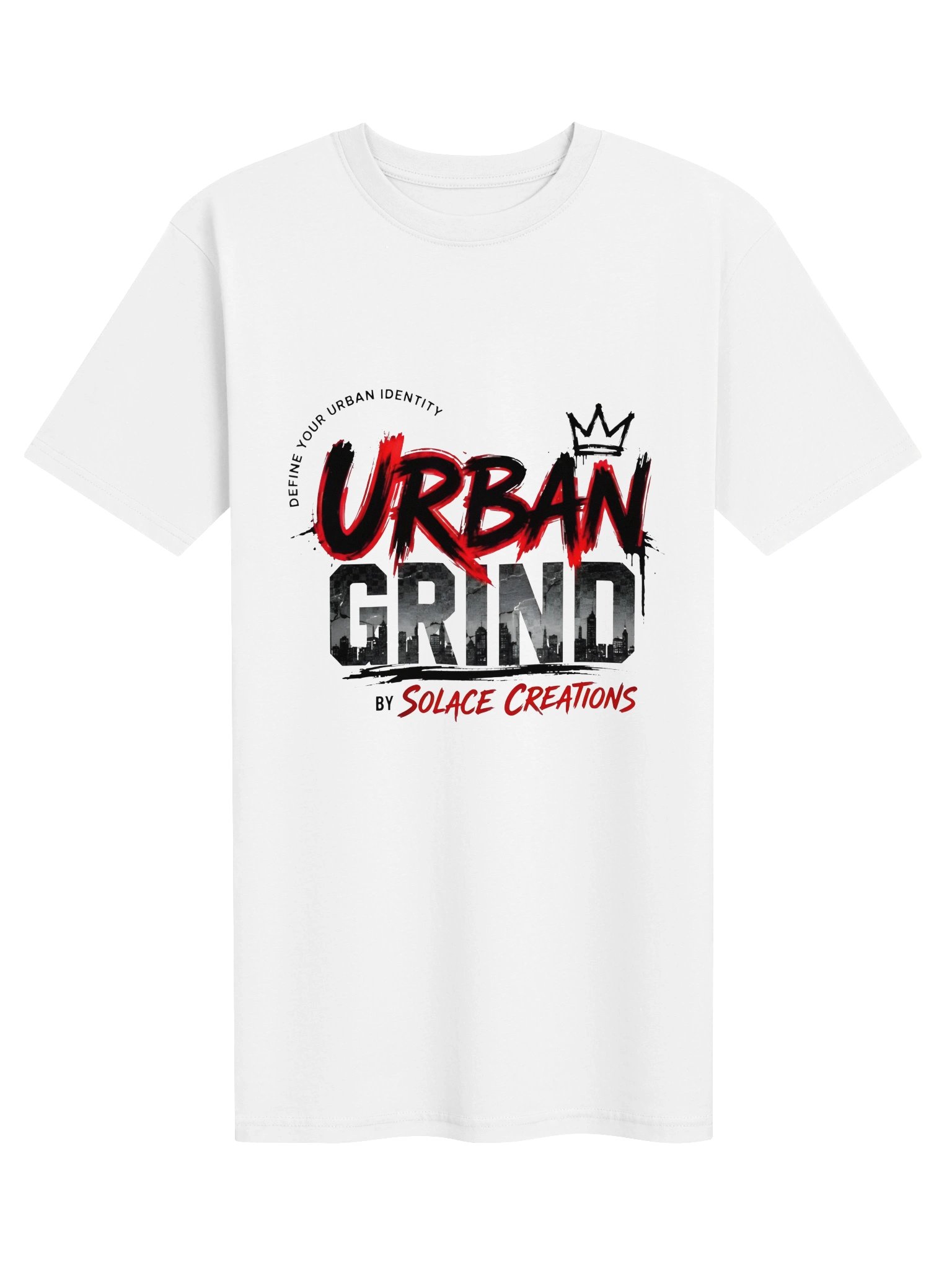 Urban Grind Men's Heavyweight Tee (Red) product image (1)