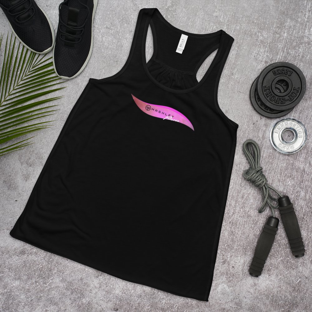 Smashley Fitness - Pink Wave Racerback Tank product image (1)