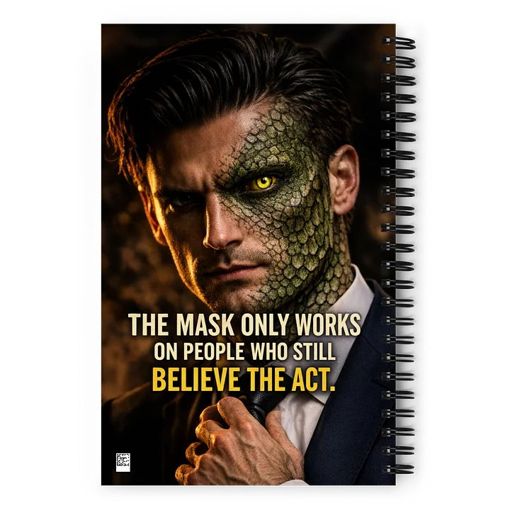 Don’t Believe the Act Spiral Notebook product image (2)