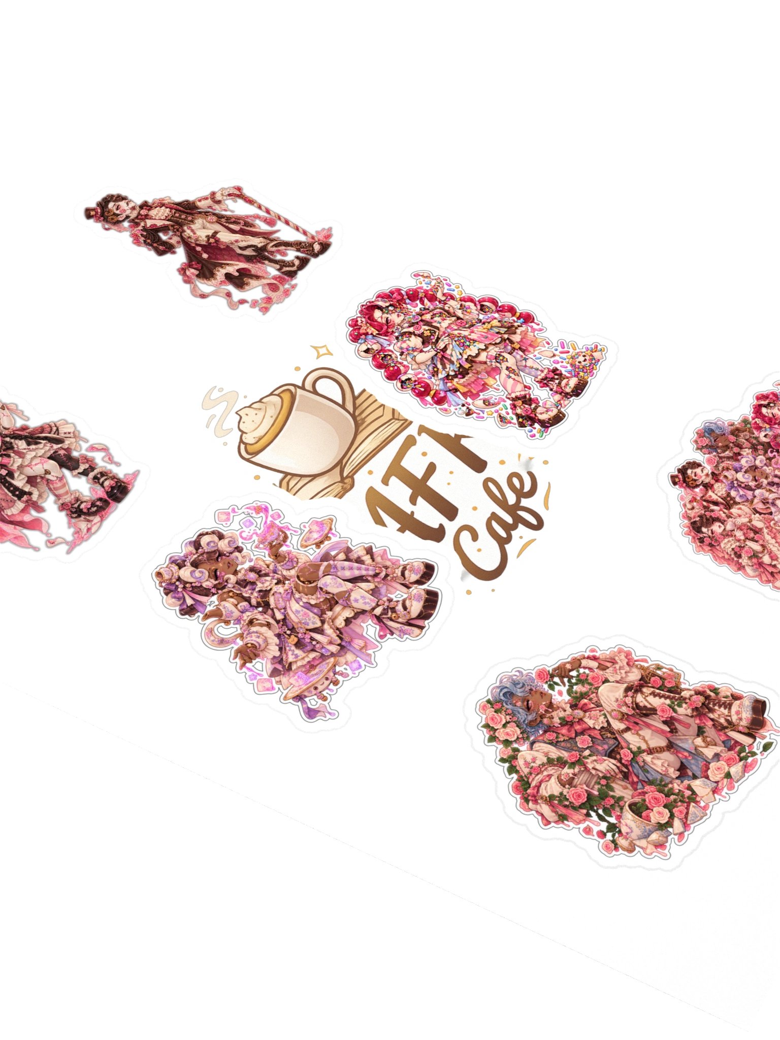 Sugar Stitches: Porcelain Dolls — 6 Sticker Pack product image (2)