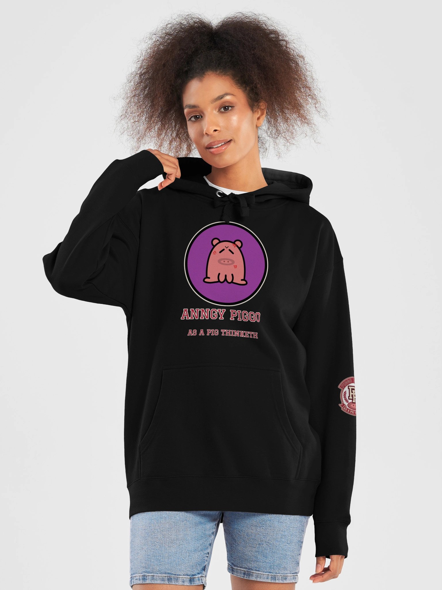 Anngy Piggo Hoodie | As a Pig Thinketh product image (5)