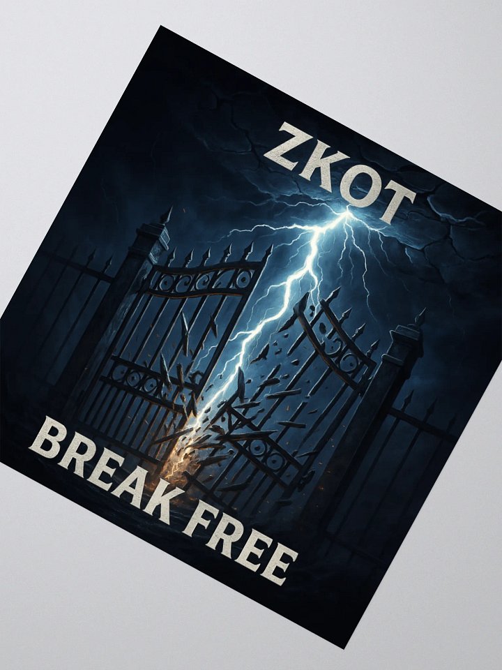 Break Free Album Cover Sticker - Show Your Support with Style - Accessories product image (2)