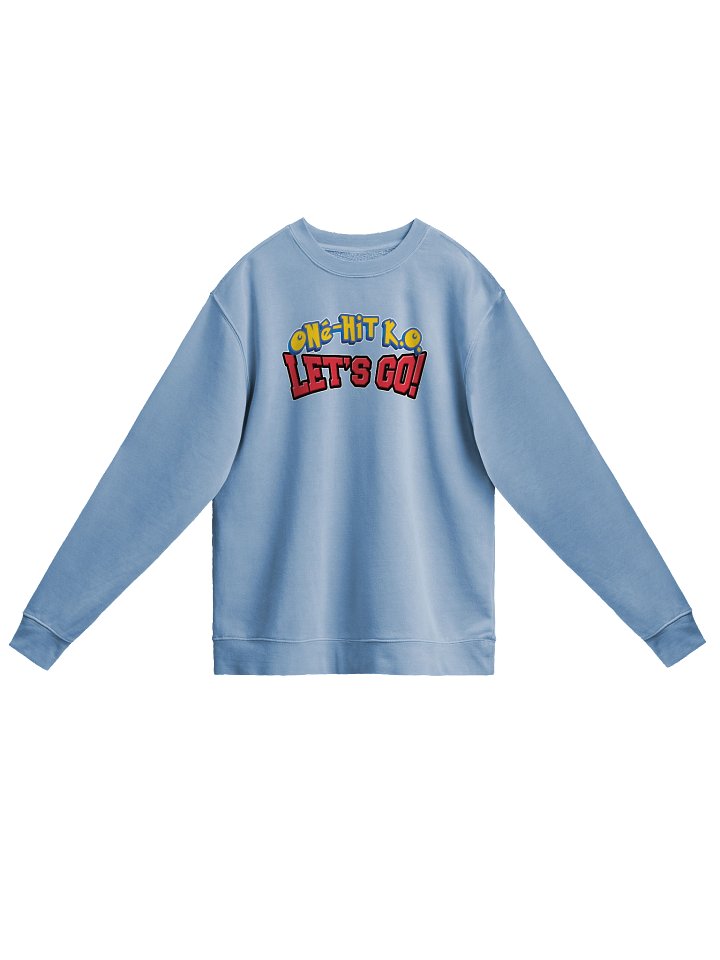 One-Hit K.O. Let's Go! - Independent Trading Co. Unisex Midweight Pigment Dyed Sweatshirt product image (62)