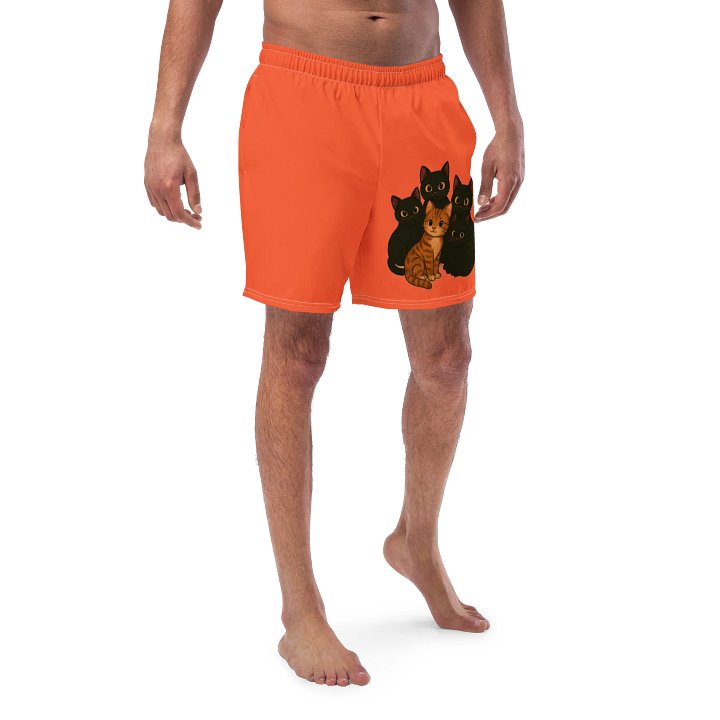 cat All-Over Swim Trunks product image (1)