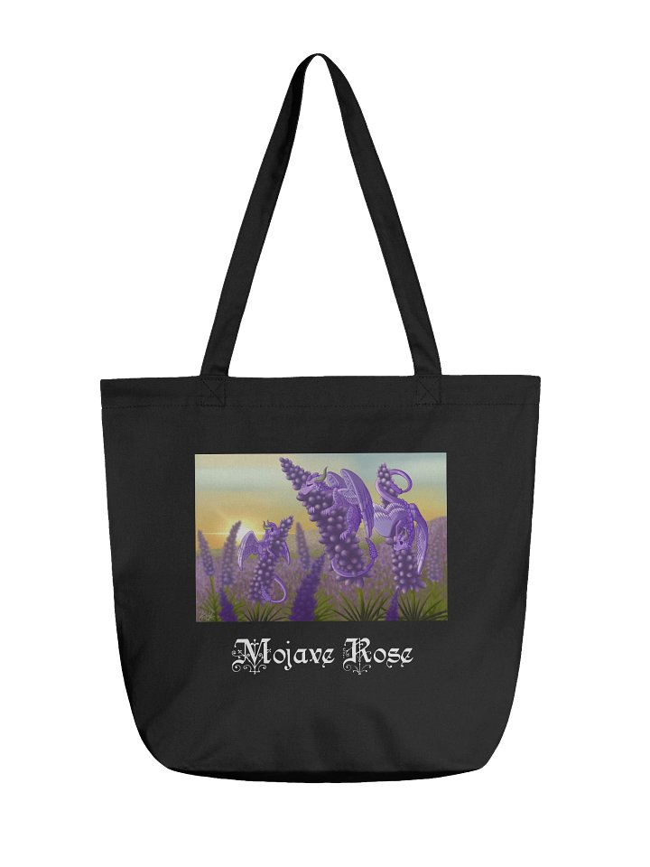 Whimsical Lavender Dragon Eco Tote Bag product image (1)