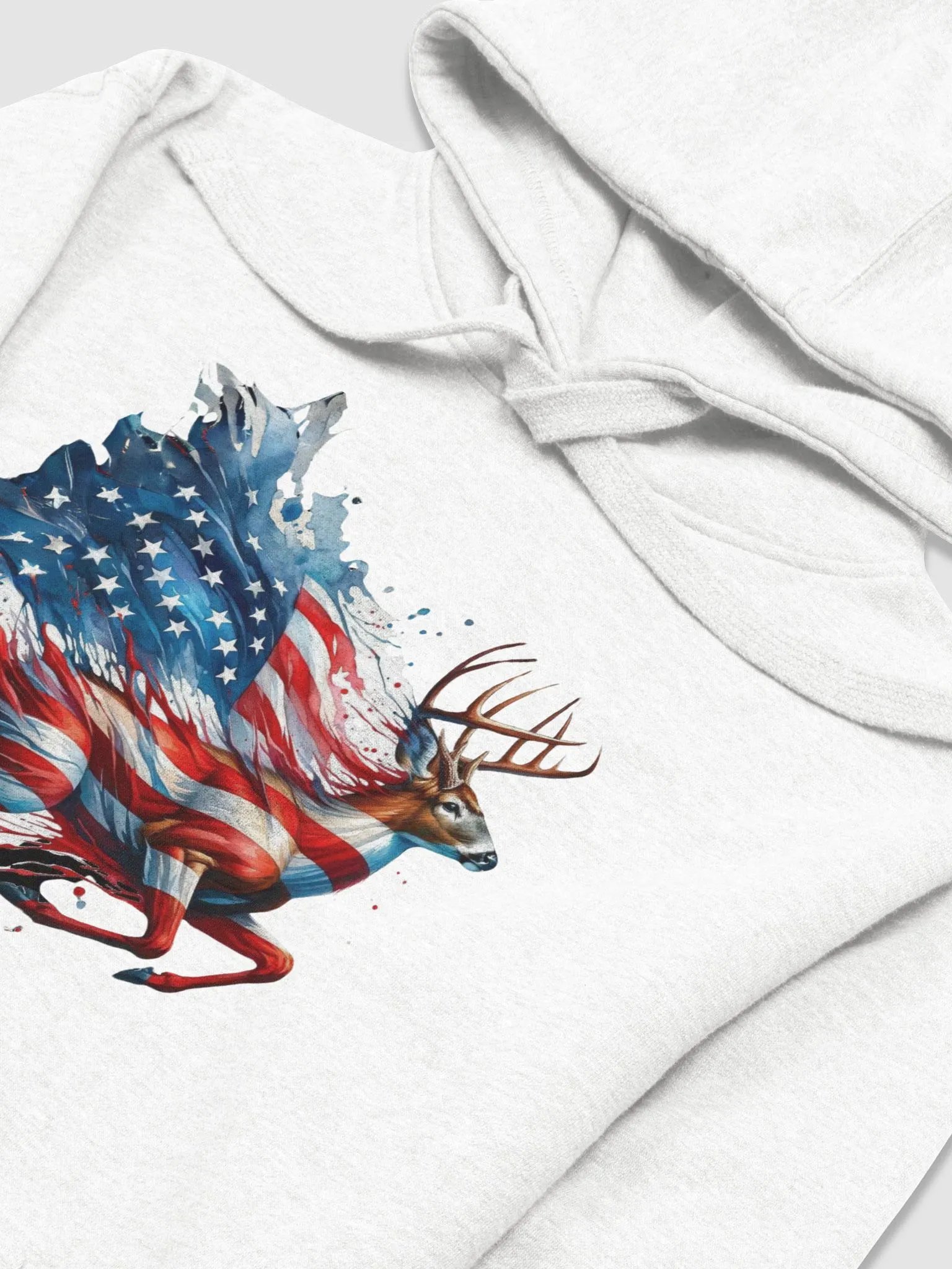 Patriotic Buck Unisex Hoodie product image (64)