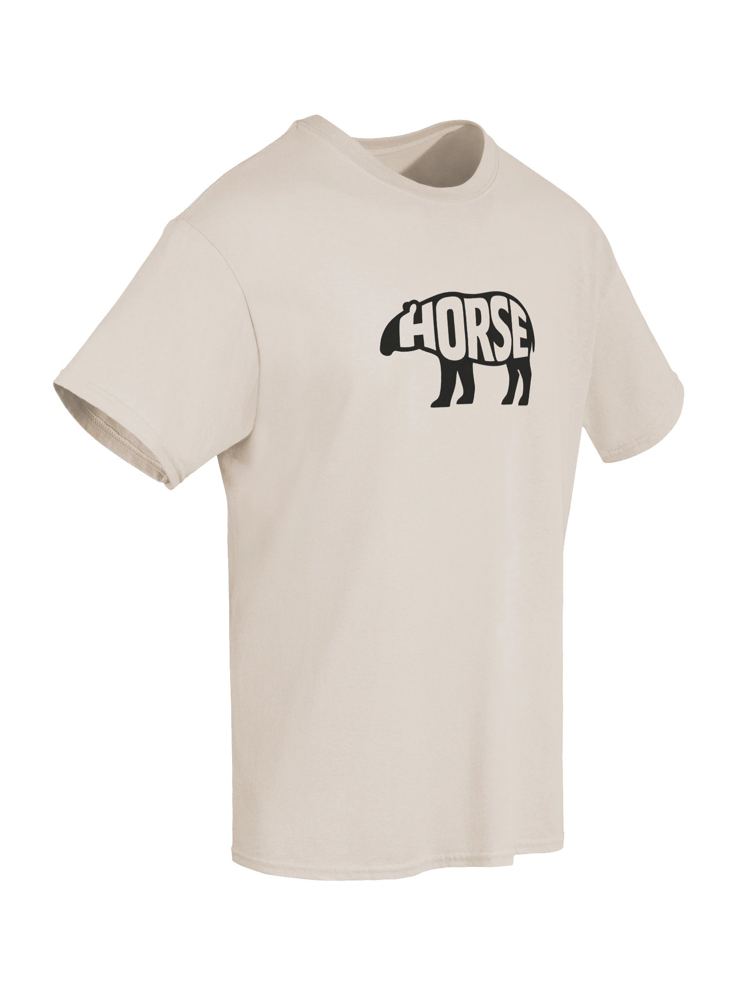 Black Tapir Unisex Horse Tee Multiple Colors available product image (8)