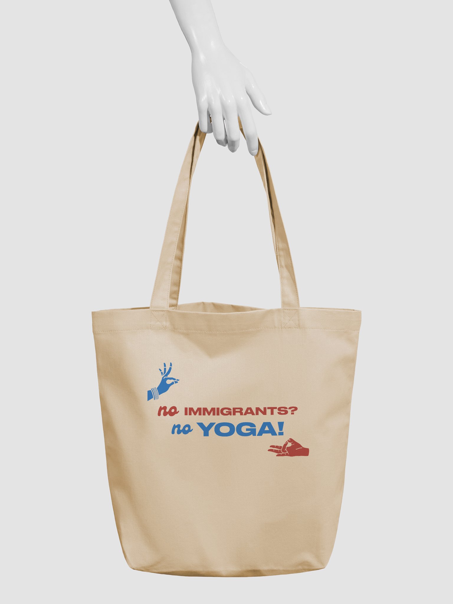 No Immigrants? No Yoga! Tote Bag product image (3)