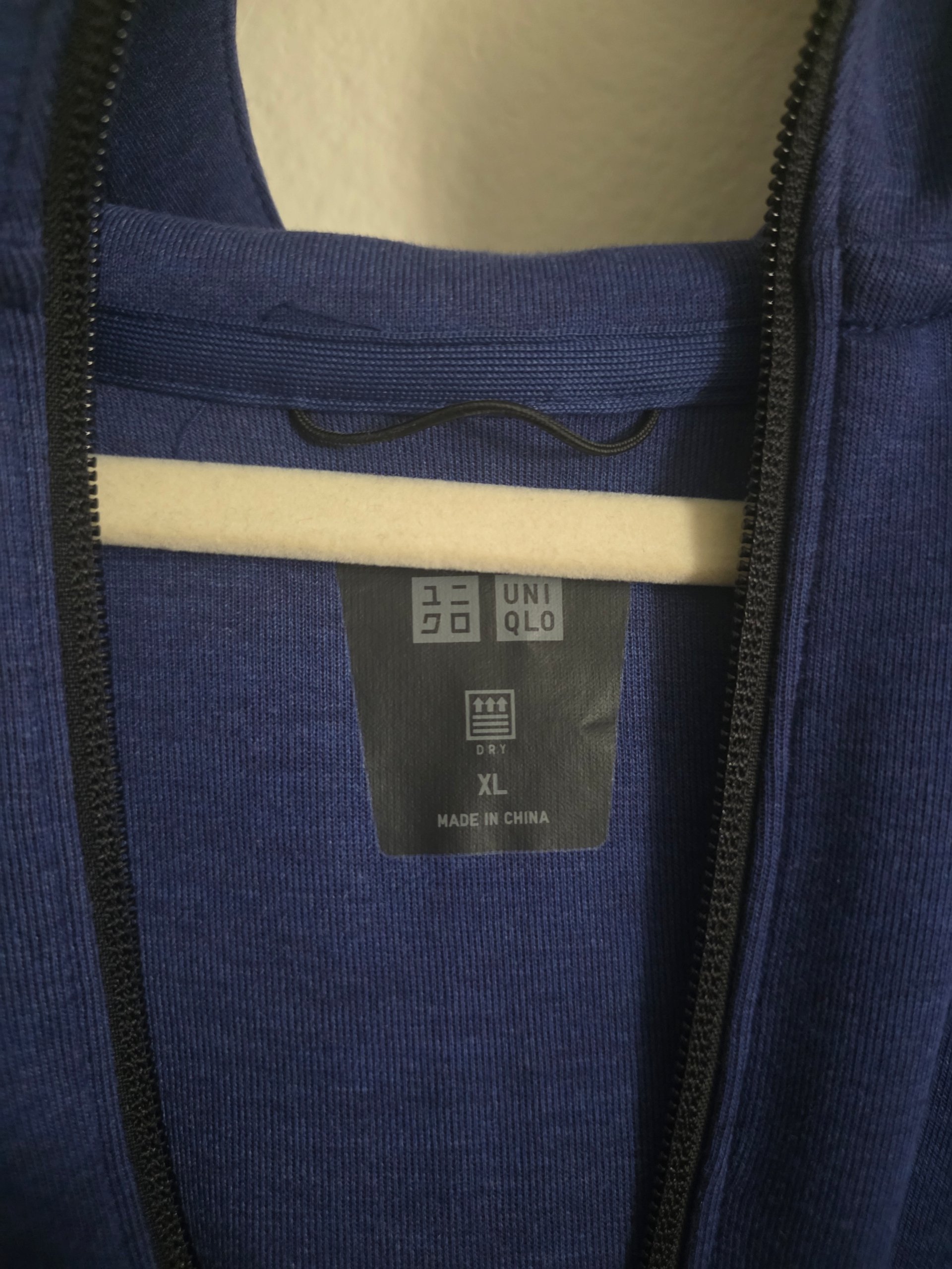Uniqlo Blue Zip up Hoodie product image (2)