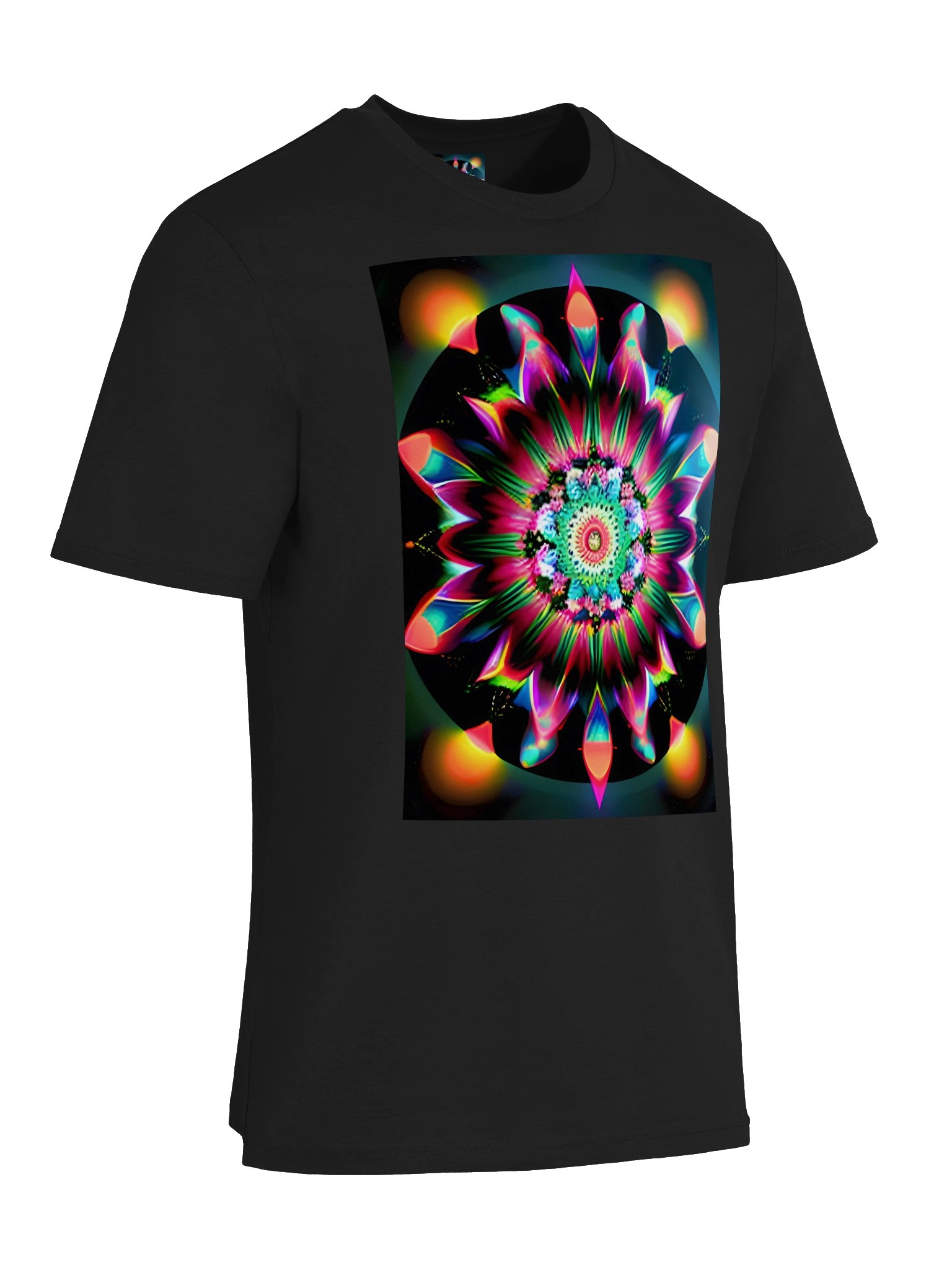 Neon Floral Mandala Tee product image (6)