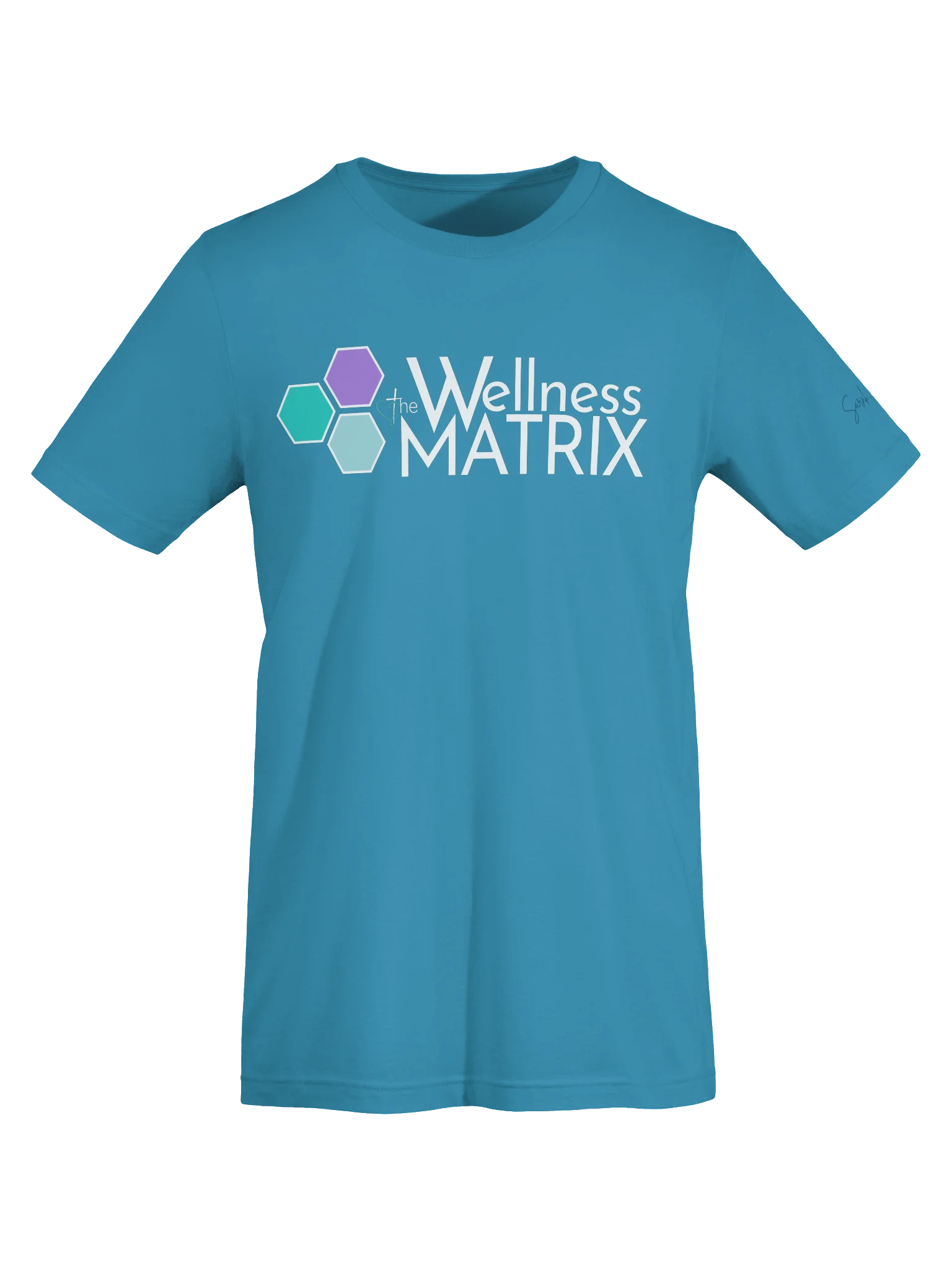 The Wellness Matrix Blue Tee Collection product image (9)