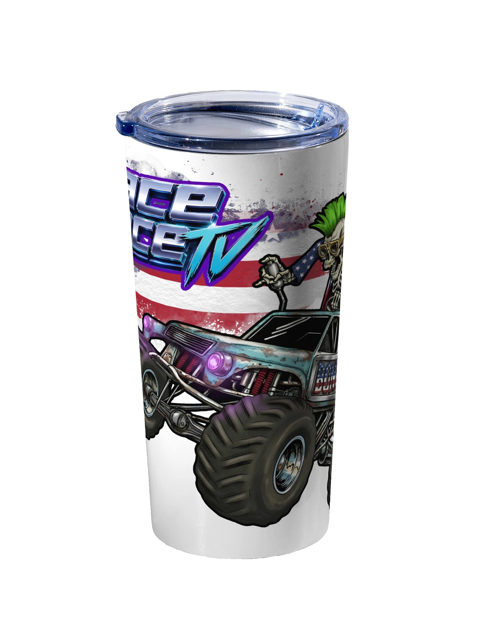 20oz Stainless Steel Tumbler : BONEHEAD USA product image (2)