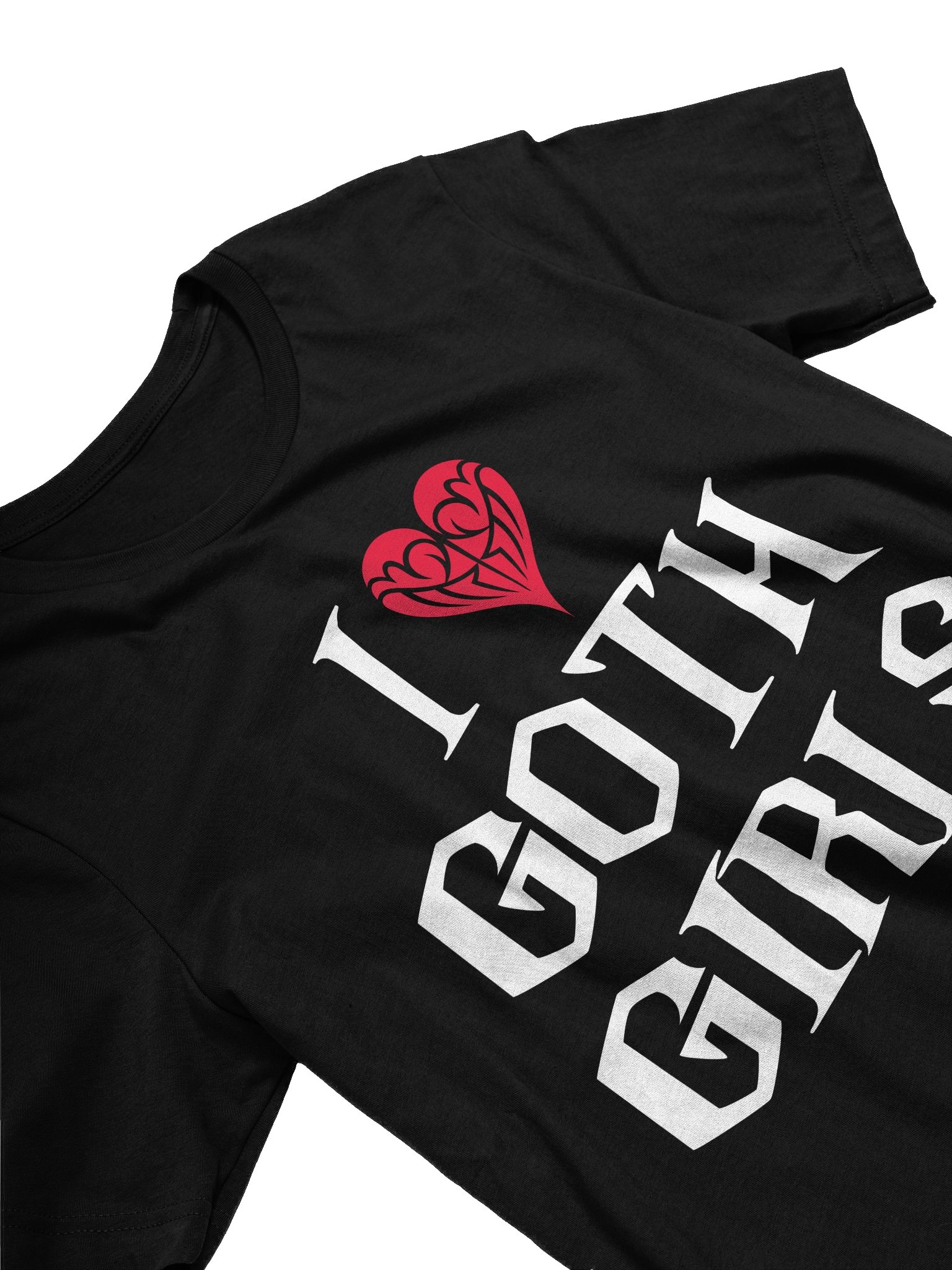 I love Goth Girls T-shirt product image (2)