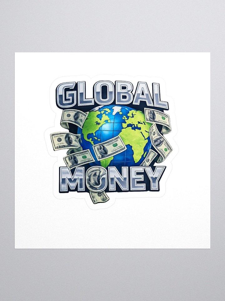 Global Money Classic Sticker product image (1)