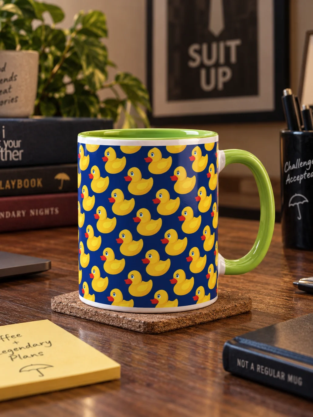 Ducky Tie Pattern Mug product image (1)