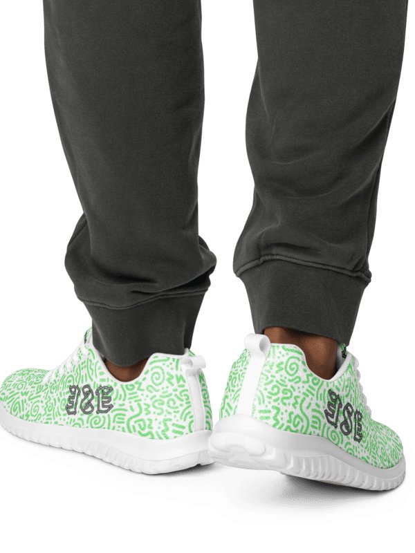 Neon Doodle Streetstyle Sneaker Designed by ESE Athletic Sneakers product image (1)
