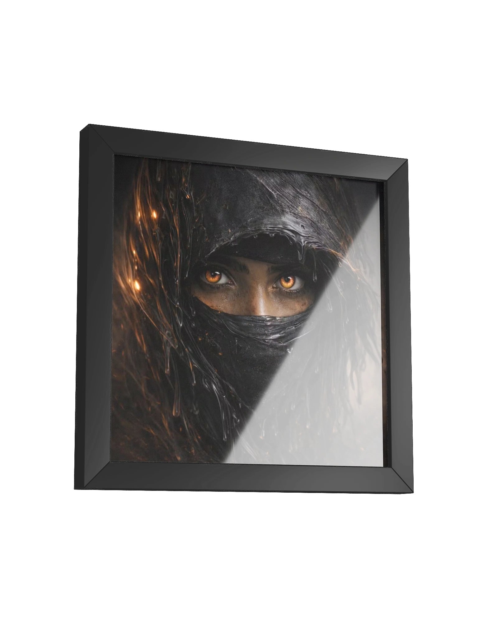 Ember Veil – Gothic Fantasy Art product image (3)