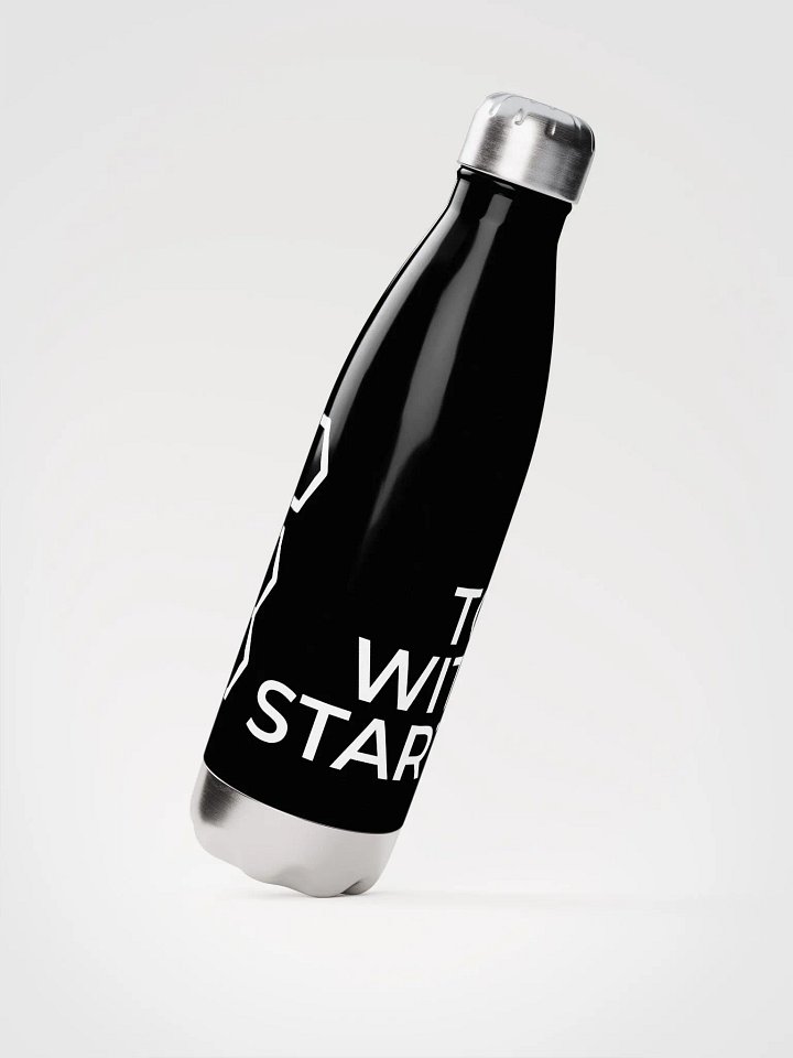 Stainless Steel Water Bottle Black product image (2)