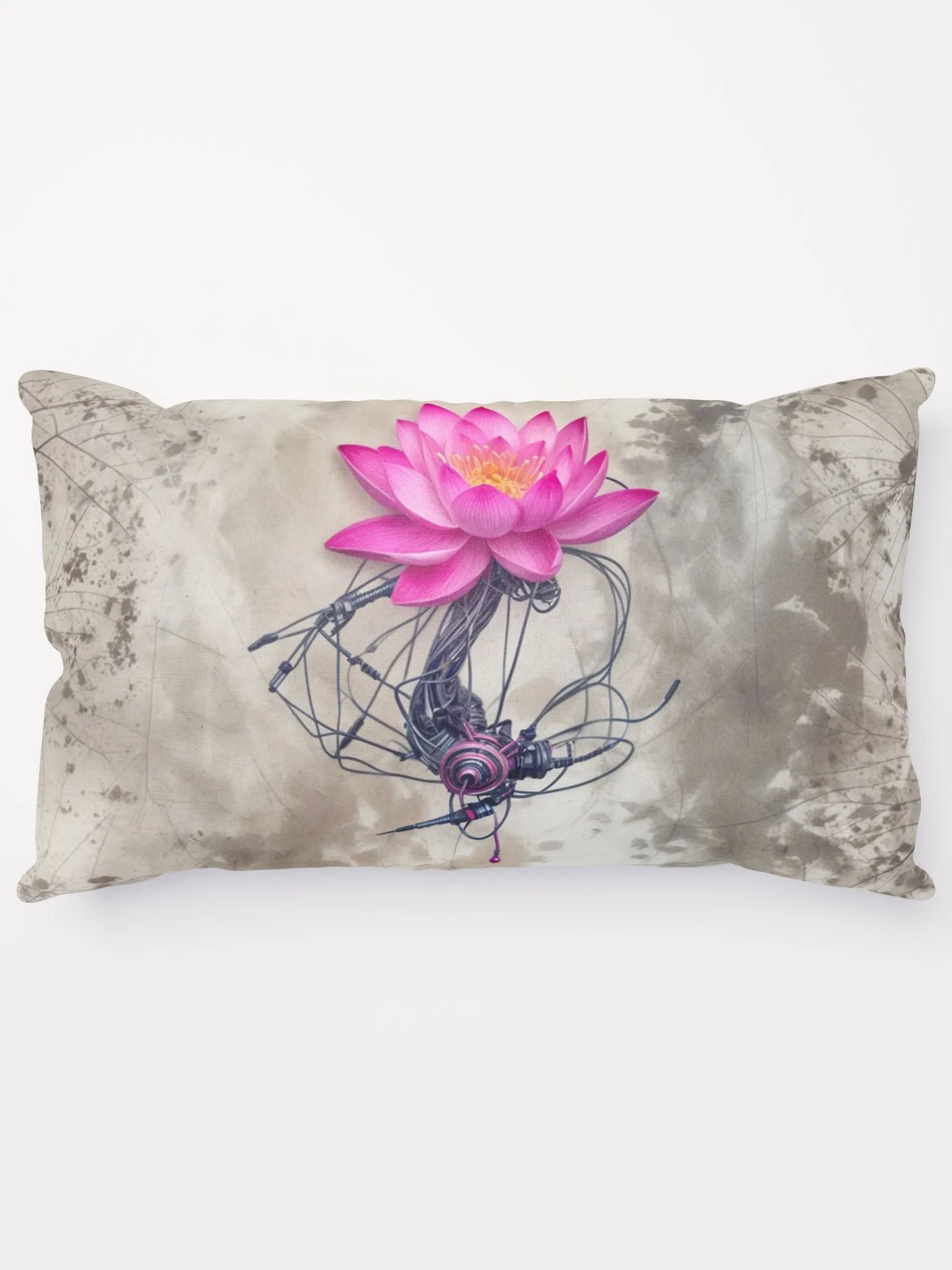 Digital Lotus Pillow product image (14)